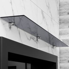 Стеклянная полка для биокамина Gray  1100