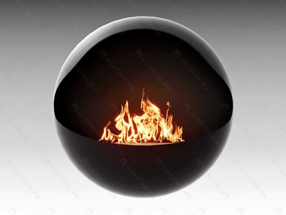 Настенный биокамин Lux Fire "Блэк Джек" Настенный биокамин Lux Fire